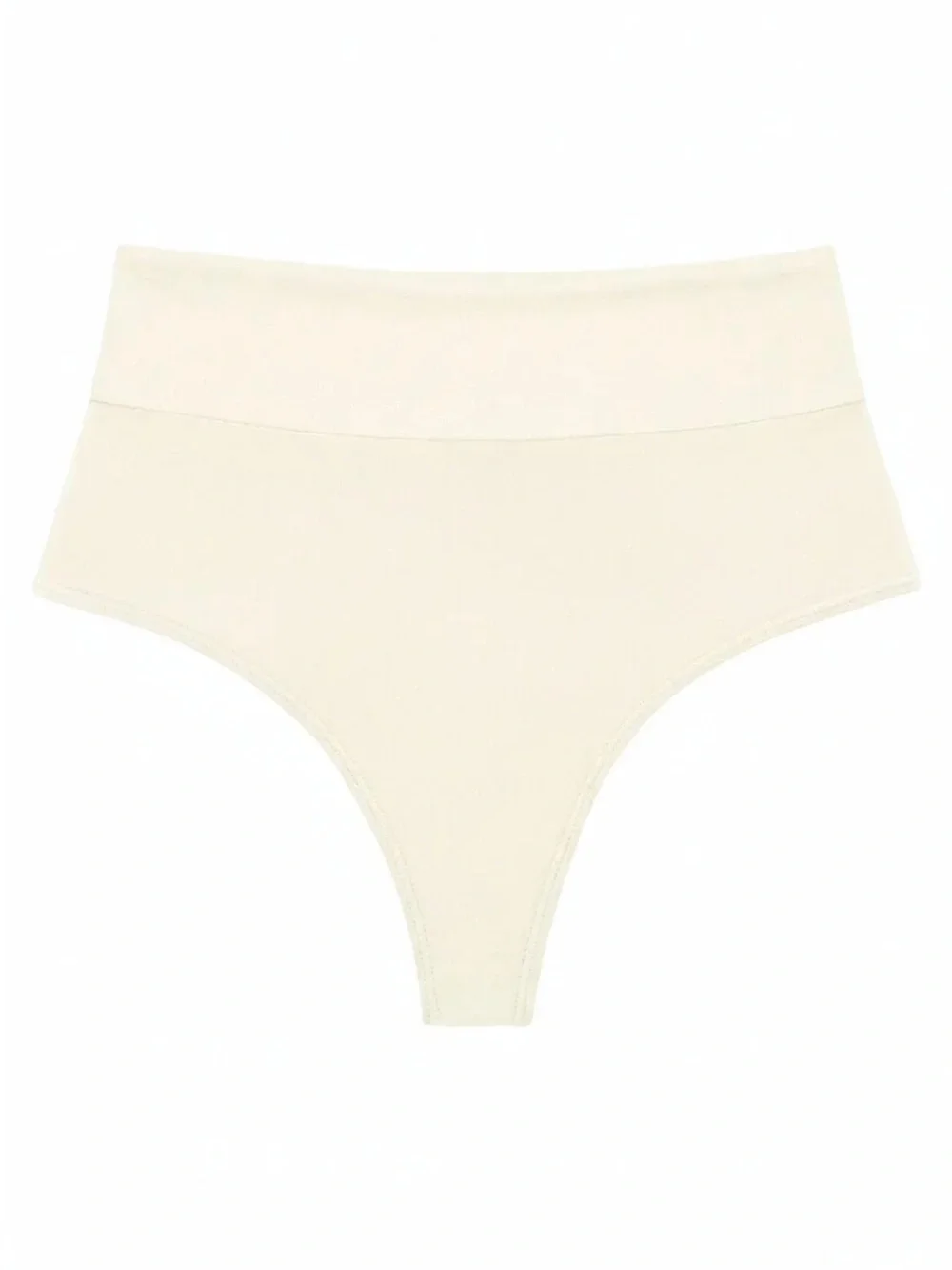 Montce Cream Silkie High Rise Bottoms